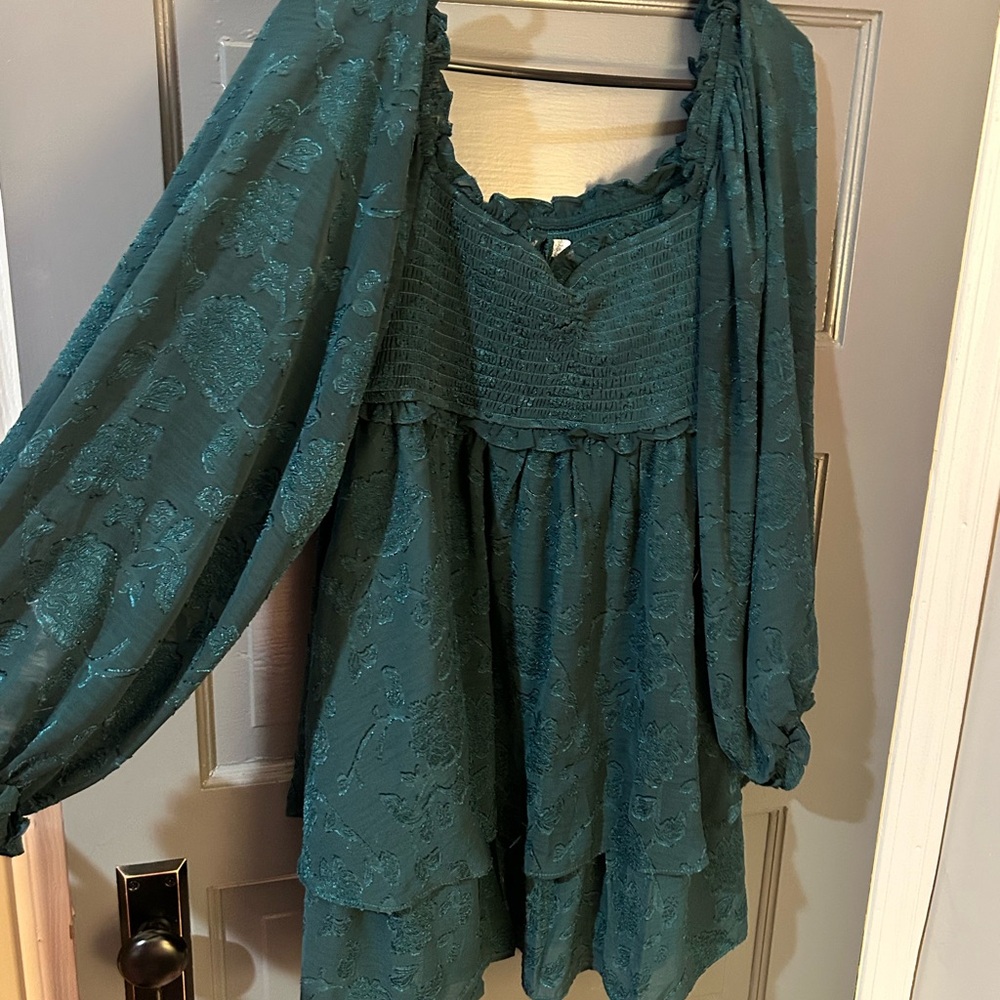 Forest Green Dress